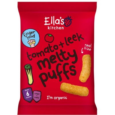 Ella's Kitchen BIO křupky rajče a pórek 20 g – Zboží Dáma