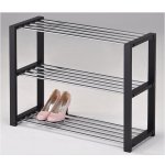 Autronic Botník - 3 police chrom/bílá 83168-12 WT – Sleviste.cz