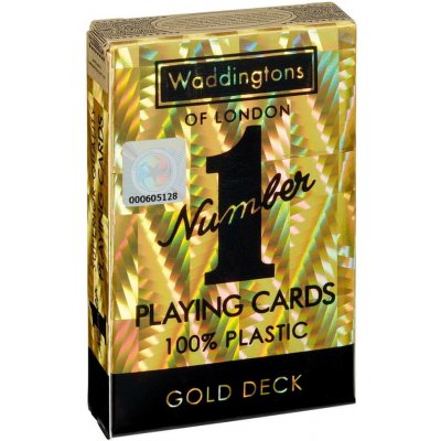 Winning Moves Waddingtons Hrací karty: No. 1 Black and Gold