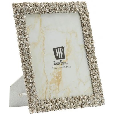 Mauro Ferretti Fotorámeček Flowy 26,2x31 cm stříbrný – Zboží Živě
