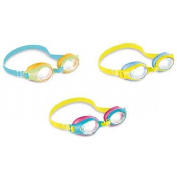 Intex Plavecké brýle dětské barevné 15cm