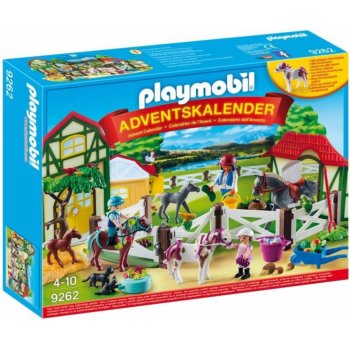 Playmobil 9262 Koňská stáj adventní kalendář