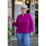 Elegantní halenka Lenox fuchsie – Hledejceny.cz