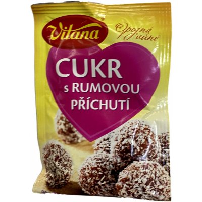 Vitana Cukr s rumovou příchutí 20 g – Zboží Dáma