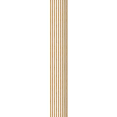 Windu Akustický panel, dekor Dub/bílá 2600 x 400 mm 1,04m² – Zboží Mobilmania
