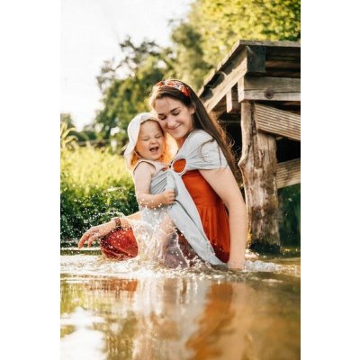 Lenny Lamb Water ring sling šedá MESH – Hledejceny.cz