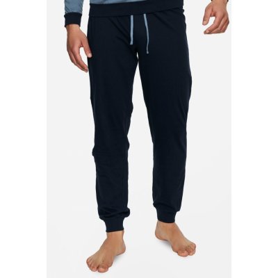 Henderson Burn 40022-55 pánské pyžamo dlouhé modro černé – Zboží Mobilmania