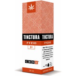 CBDex CBD Tinctura fyzio 3% 20 ml