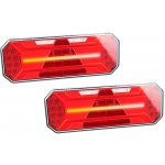TT Technology Sada obdélníkových zadních LED světel TT.12554 pro přívěsy a návěsy, 12–24 V – Hledejceny.cz