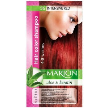Marion Hair Color Shampoo 56 Intensive Red barevný tónovací šampon intenzivní červená 40 ml