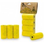 PetBuddy sáčky na exkrementy CITRON 4 role á 20 sáčků s potiskem a vůní – Sleviste.cz