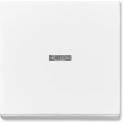 ABB 3559B-A0065384 Future linear, Solo , Solo carat Kryt spínače kolébkového s čirým průzorem, studio bílá – Hledejceny.cz