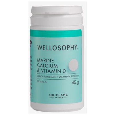Oriflame Mořský vápník s vitaminem D Wellosophy 30 tablet – Hledejceny.cz