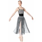 Sukně Lulli dělená LUB269 šedá – Zboží Dáma