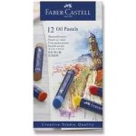 Faber-Castell Olejové pastely 12 barev – Zboží Dáma