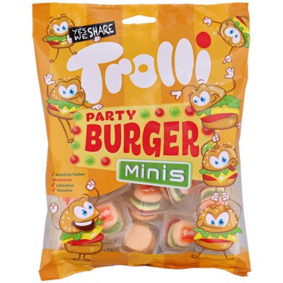 Trolli Mini Burger 170 g – Sleviste.cz