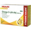 Doplněk stravy na srdce, žílu, krevní oběh Walmark Omega 3 rybí olej Forte 180 tablet