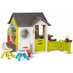 Smoby Domček pre záhradníka Garden House výnimočne rozšíriteľný s troma stoličkami SM810223-D – Hledejceny.cz