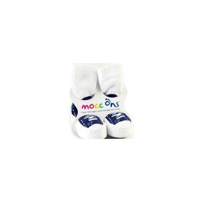 Sock Ons Dětské ponožkové bačkůrky Mocc Ons Tenisky modré