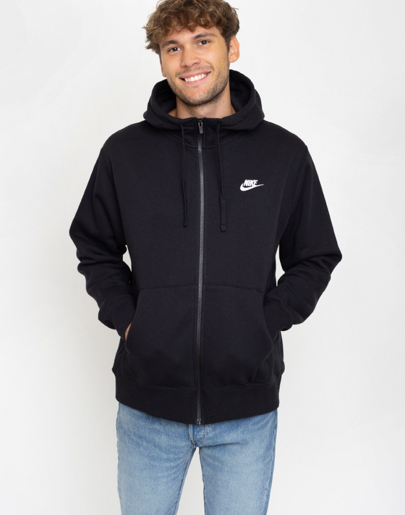 NIKE Sportswear Club Fleece Black/Black/White