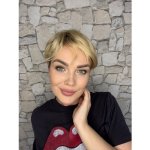 Zlatá blond pixie z pravých a umělých vlasů Candy – Zboží Dáma