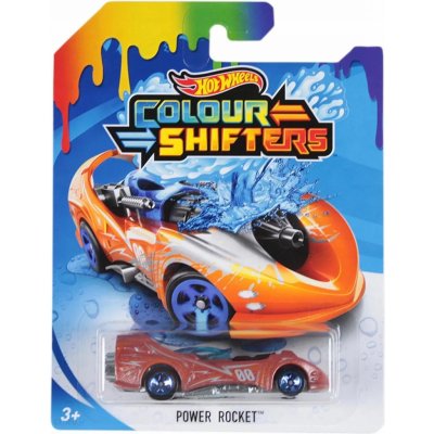 Mattel Hot Wheels angličák color shifters Power Rocket GBF24 – Zbozi.Blesk.cz