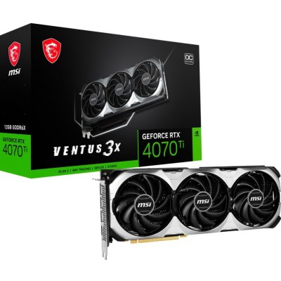 MSI GeForce RTX 4070 Ti VENTUS 3X E 12G OC