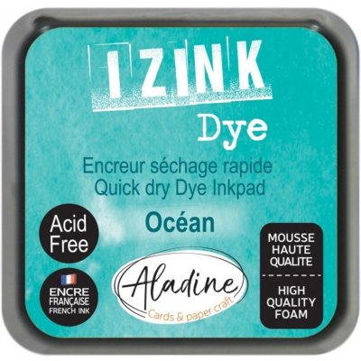 Aladine Razítkovací polštářek Izink Dye tyrkysová – Hledejceny.cz
