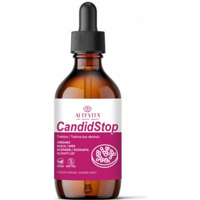 Altevita CANDID STOP Tinktura bez alkoholu 100 ml – Hledejceny.cz