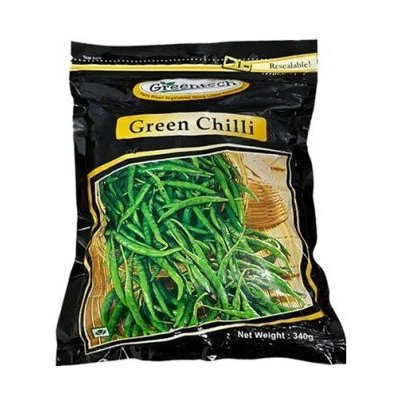 Greentech Mražené Zelené Chilli 340 g – Sleviste.cz