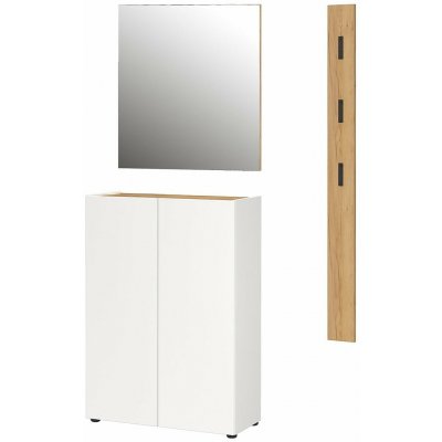 Germania Alviano bílá 104 cm 200 cm 33 cm – Zboží Dáma