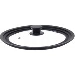 Ruhhy 25560 Univerzální skleněná poklice se silikonovým lemem 3 v 1, 24/26/28 cm – Sleviste.cz