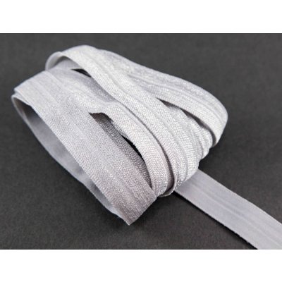 Lemovací pruženka - středně šedá - šířka 1,5 cm – Sleviste.cz