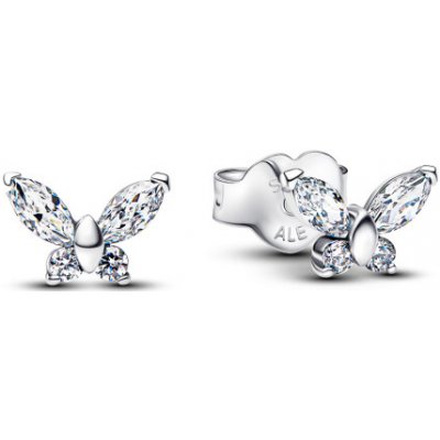 PANDORA náušnice Zářivý motýl 294263C01 – Sleviste.cz