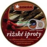 Sokra Smažené šproty v rajčatové omáčce s chilli 160 g – Hledejceny.cz