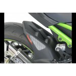 Kawasaki Z900 17-26, Z900 SE 21-26, Z900Rs 18-25, Z900Rs SE 22-25, Z900Rs Cafe 18-20 Zadní blatník - Matná černá-stříbrná mřížka – Sleviste.cz