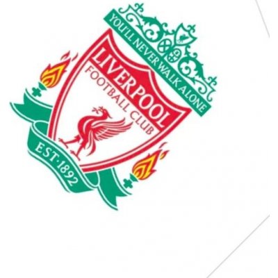 Mission Football - FC Liverpool - Oficial Licensed LFC - F2 - White with Crest - F3921 – Zboží Dáma