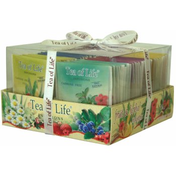 Tea of Life Fruit a herbal Tea Dárková sada čajů 48 ks