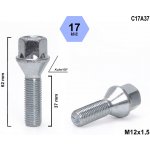 Kolový šroub M12x1,5x37 kuželový, klíč 17, C17A37, výška 62 mm | Zboží Auto