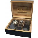 Angelo Humidor Set Black