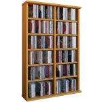 VCM Skříňka na CD a DVD Ronul, buk – Sleviste.cz
