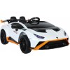 Dětské elektrické vozítko Lean Toys elektrické auto Lamborghini Sto Drift bílá