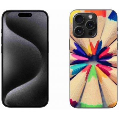 mmCase Gelové iPhone 15 Pro Max - pastelky – Zboží Mobilmania