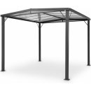 Blumfeldt Pantheon Solid Sky Flat pergola přístřešek 3x3m polykarbonát šedá (GDW8-PanthSolSkyFlat)