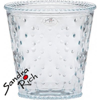Sandra Rich Secret Garden Skleněná váza, výška: 130 mm, průměr: 135 mm – Hledejceny.cz
