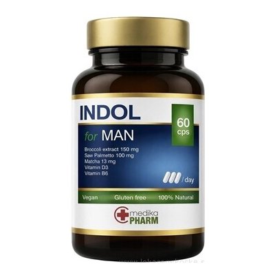 MEDIKAPHARM Indol for Man 60 kapslí – Hledejceny.cz