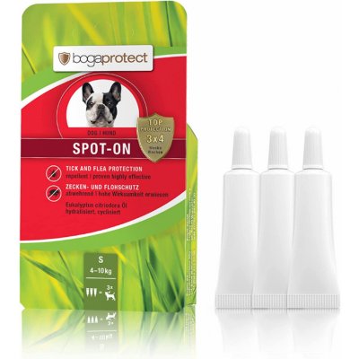 Bogar Bogaprotect Spot-On S 3 x 1,2 ml – Zboží Mobilmania