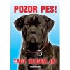 Autovýbava Grel nálepka pozor pes italský mastif černý