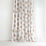 Goldea vánoční dekorační závěs luca - perníčky 200x150 cm – Hledejceny.cz
