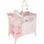 Rappa DeCuevas 53079 Skládací postýlka pro panenky s 5 funkčními doplňky KOALA 2024 – Zboží Dáma